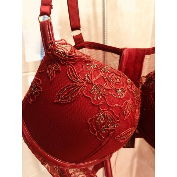 Victoria's Secret Corset 34B Very Sexy Push-Up Collection Midnight Affair - Picture 8 of 9